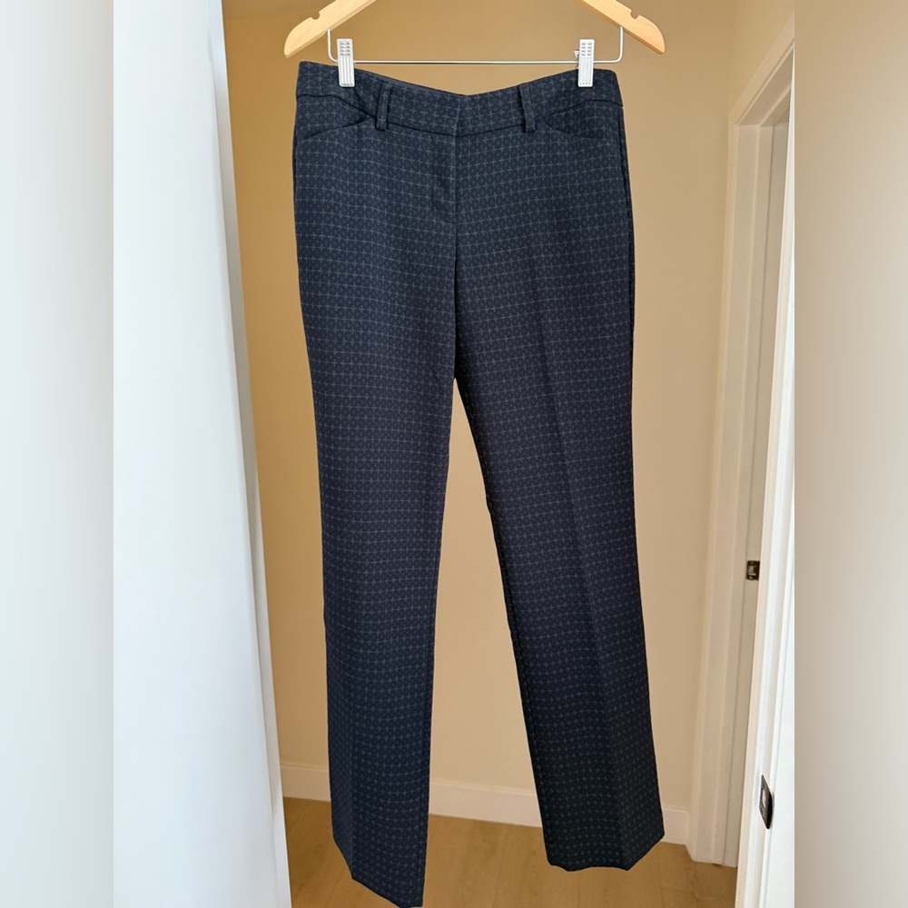 Express Editor Charcoal Textured Trousers